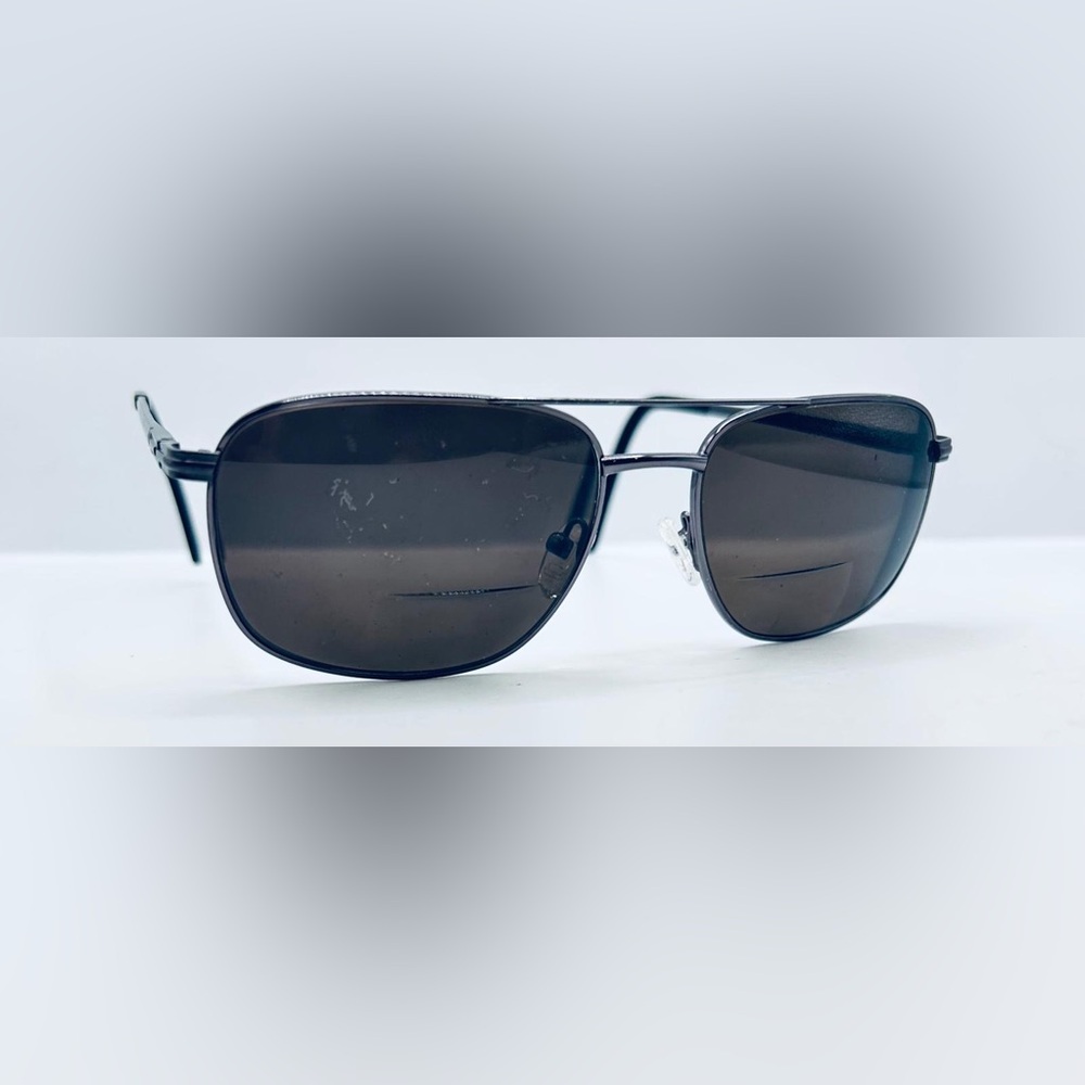 Adolfo Private Gunmetal Pilot Sunglasses Frames Only